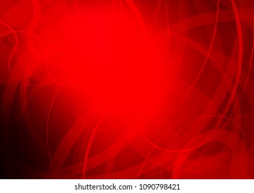 Light Red vector pattern with liquid shapes. Geometric illustration in marble style with gradient.  Textured wave pattern for backgrounds.