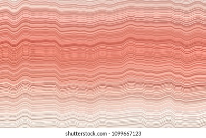 Light Red vector pattern with liquid shapes. A vague circumflex abstract illustration with gradient. Marble design for your web site.