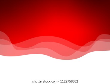 Light Red vector pattern with liquid shapes. Geometric illustration in marble style with gradient.  The elegant pattern for brand book.