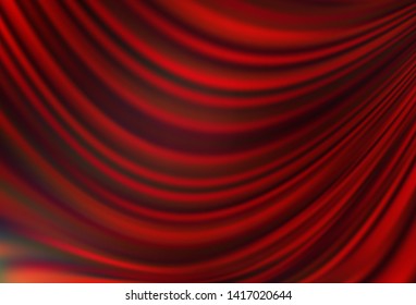 Light Red vector pattern with liquid shapes. A completely new color illustration in marble style. The template for cell phone backgrounds.