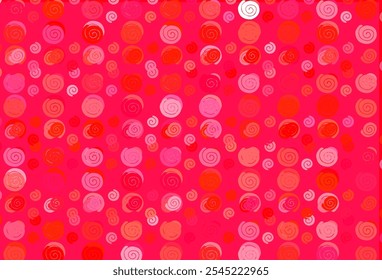 Light Red vector pattern with liquid shapes. Creative illustration in halftone marble style with gradient. A completely new marble design for your business.