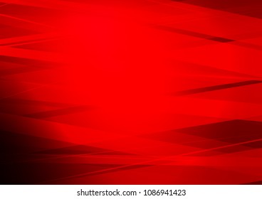 Light Red vector pattern with narrow lines. Decorative shining illustration with lines on abstract template. Best design for your ad, poster, banner.