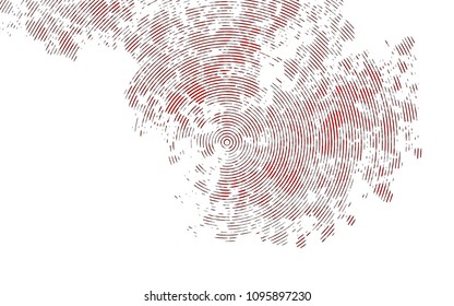 Light Red vector pattern with narrow lines. Shining colored illustration with narrow lines. The pattern can be used for websites.