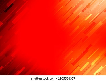 Light Red vector pattern with narrow lines. Lines on blurred abstract background with gradient. The template can be used as a background.