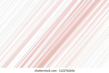 Light Red vector pattern with narrow lines. Decorative shining illustration with lines on abstract template. The pattern can be used for websites.