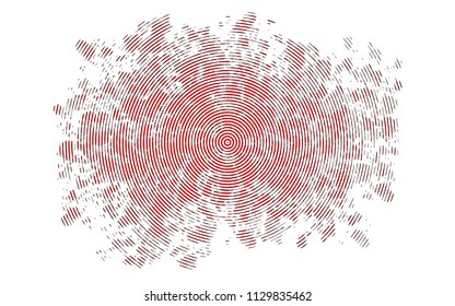 Light Red vector pattern with narrow lines. Blurred decorative design in simple style with lines. The pattern can be used as ads, poster, banner for commercial.