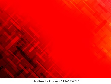 Light Red vector pattern with narrow lines. Blurred decorative design in simple style with lines. The pattern can be used as ads, poster, banner for commercial.