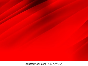 Light Red vector pattern with narrow lines. Shining colored illustration with narrow lines. The template can be used as a background.