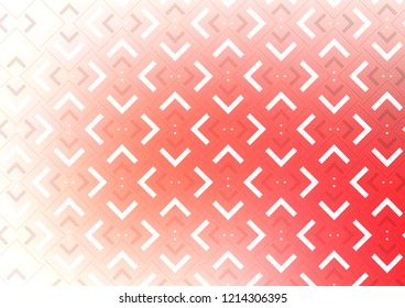 Light Red vector pattern with narrow lines. Blurred decorative design in simple style with lines. Best design for your ad, poster, banner.