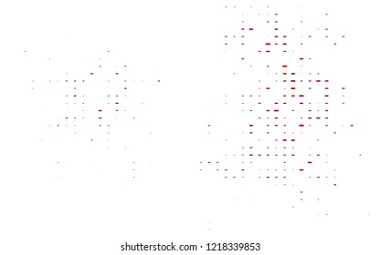 Light Red vector pattern with narrow lines. Shining colored illustration with narrow lines. Smart design for your business advert.