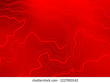 Light Red vector pattern with narrow lines. Shining colored illustration with narrow lines. Smart design for your business advert.