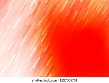 Light Red vector pattern with narrow lines. Modern geometrical abstract illustration with staves. The pattern can be used for websites.