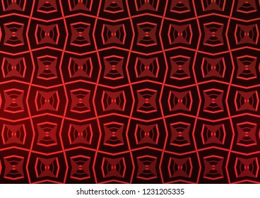 Light Red vector pattern with narrow lines. Glitter abstract illustration with colored sticks. Pattern for business booklets, leaflets.