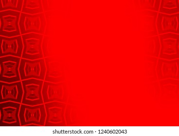 Light Red vector pattern with narrow lines. Blurred decorative design in simple style with lines. Smart design for your business advert.
