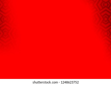 Light Red vector pattern with narrow lines. Shining colored illustration with narrow lines. Backdrop for TV commercials.