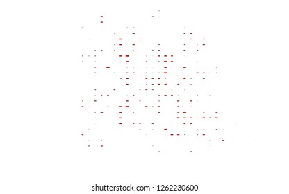 light Red vector pattern with narrow lines. Lines on blurred abstract background with gradient. The pattern can be used for websites.