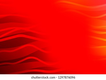 Light Red vector pattern with narrow lines. Shining colored illustration with narrow lines. The pattern can be used as ads, poster, banner for commercial.