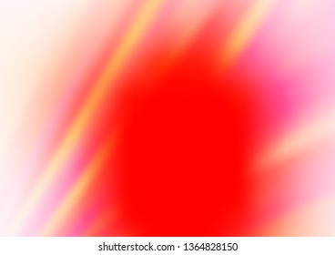 Light Red vector pattern with narrow lines. Decorative shining illustration with lines on abstract template. Pattern for business booklets, leaflets.