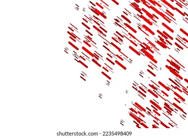 Light Red vector pattern with narrow lines. Lines on blurred abstract background with gradient. Best design for your ad, poster, banner.