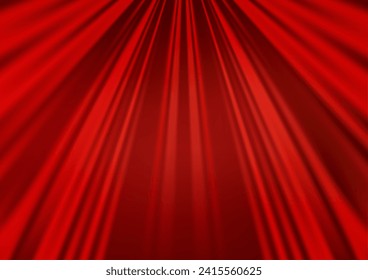 Patrón vectorial rojo claro con líneas estrechas. Líneas sobre fondo abstracto borroso con degradado. Patrón de folletos y folletos comerciales.