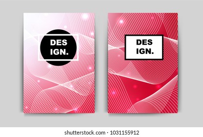 Light Red vector pattern for posters. Modern abstract design concept with colorful gradient. Completely new template for your brand book.