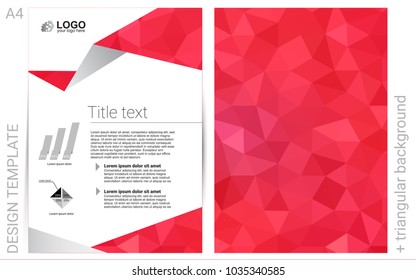 Light Red vector  pattern for posters. Glitter abstract design concept with text box. Beautiful design for cover of notepads.