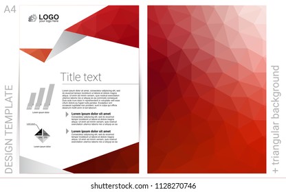 Light Red vector  pattern for posters. Web interface on abstract background with colorful gradient. The pattern can be used for any ad, booklets.