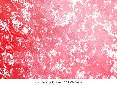 Light Red vector pattern with random forms. Simple colorful illustration with abstract gradient shapes. Simple design for your web site.