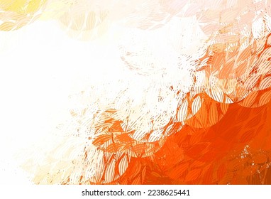 Light Red vector pattern with random forms. Modern abstract illustration with colorful random forms. Simple design for your web site.