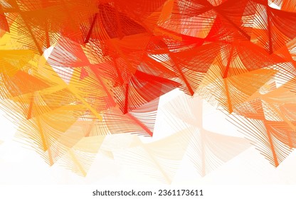Light Red vector pattern with random forms. Illustration with colorful gradient shapes in abstract style. Modern design for your business card.