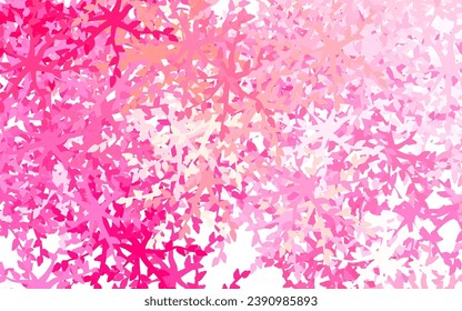 Light Red vector pattern with random forms. Simple colorful illustration with abstract gradient shapes. Modern design for your business card.