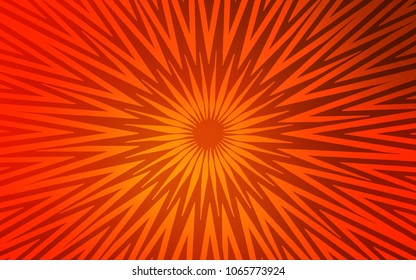 Light Red vector pattern with sharp lines. Decorative shining illustration with lines on abstract template. Template for your beautiful backgrounds.