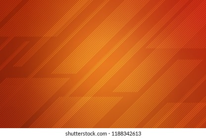 Light Red vector pattern with sharp lines. Lines on blurred abstract background with gradient. Template for your beautiful backgrounds.