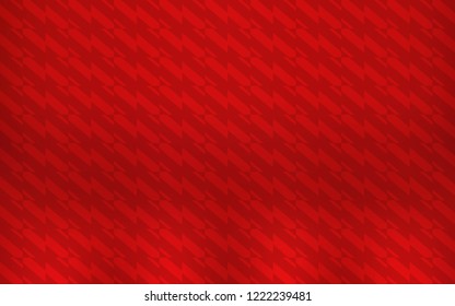 Light Red vector pattern with sharp lines. Blurred decorative design in simple style with lines. Best design for your ad, poster, banner.