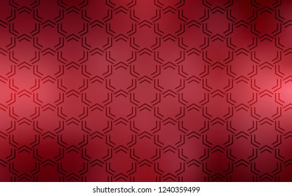 Light Red vector pattern with sharp lines. Glitter abstract illustration with colored sticks. Pattern for your busines websites.