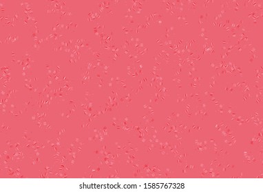 Light Red vector pattern with sharp lines, dots. Colorful shining illustration with lines on abstract template. Pattern for ad, booklets, leaflets.