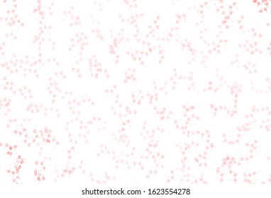 Light Red vector pattern with sharp lines, dots. Lines on blurred abstract background with gradient. Pattern for your busines websites.