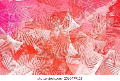 Light Red vector pattern with sharp lines. Glitter abstract illustration with colorful sticks. Pattern for ad, booklets, leaflets.