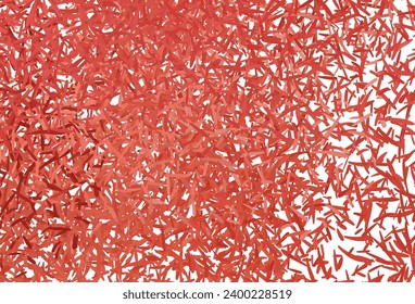 Light Red vector pattern with sharp lines. Colorful shining illustration with lines on abstract template. Pattern for ad, booklets, leaflets.