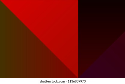 Light Red vector pattern with spectrum of colors. Illustration with set of spectral palette. Set of colors for clever designers.