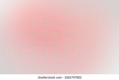 Light Red vector  pattern with spheres. Abstract illustration with colored bubbles in nature style. Completely new template for your brand book.