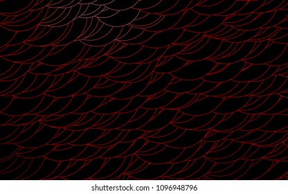 Light Red vector  pattern with spheres. Beautiful colored illustration with blurred circles in nature style. The pattern can be used for beautiful websites.