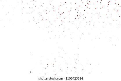 Light Red vector  pattern with spheres. Beautiful colored illustration with blurred circles in nature style. The pattern can be used for ads, leaflets of liquid.