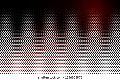 Light Red vector pattern with spheres. Modern abstract illustration with colorful water drops. Design for posters, banners.