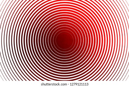 Light Red vector pattern with spheres. Glitter abstract illustration with blurred drops of rain. Pattern of water, rain drops.