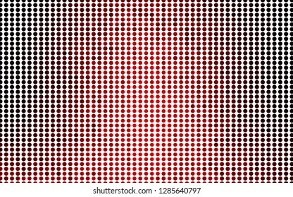 Light Red vector pattern with spheres. Illustration with set of shining colorful abstract circles. Design for posters, banners.