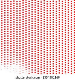 Light Red vector pattern in square style. Illustration with a set of gradient rectangles. Template for cellphones.