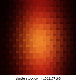 Light Red vector pattern in square style. Modern design with rectangles in abstract style. Template for cellphones.