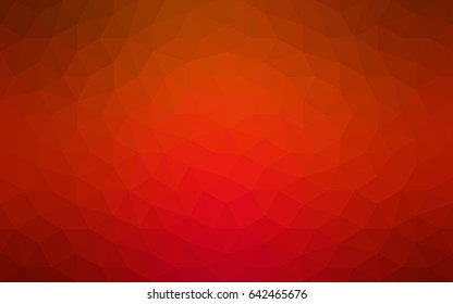 Light Red vector Pattern.  triangular template. Geometric sample. Repeating routine with triangle shapes. New texture for your design. Pattern can be used for background.