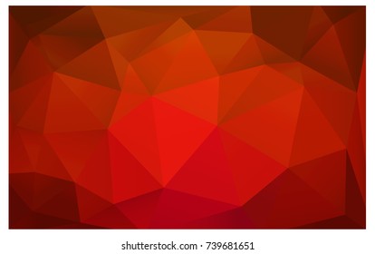 Light Red vector Pattern.  triangular template. Geometric sample. Repeating routine with triangle shapes. New texture for your design. Pattern can be used for background.